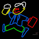 Man With Beer Mug Neon Sign
