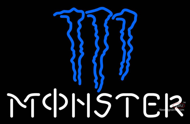 Monster With Logo Neon Sign