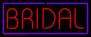 Bridal Purple Border Handmade Art Neon Sign
