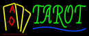Tarot with Cards Handmade Art Neon Sign