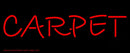 Carpet Handmade Art Neon Sign