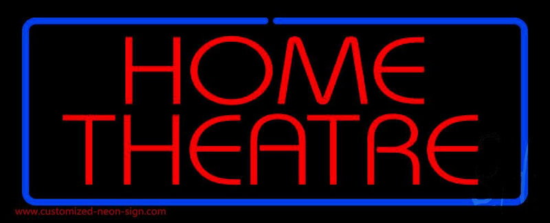 Home Theater Handmade Art Neon Sign