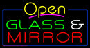 Glass and Mirror Handmade Art Neon Sign