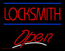 Locksmith Script2 Open Handmade Art Neon Sign