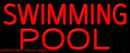 Swimming Pool Handmade Art Neon Sign