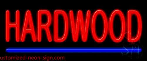 Hardwood Handmade Art Neon Sign