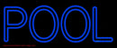 Simple Pool Handmade Art Neon Sign