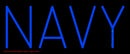 Navy Block Handmade Art Neon Sign