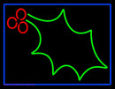 Christmas Holly Handmade Art Neon Sign