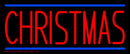 Red Christmas Handmade Art Neon Sign