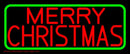 Red Merry Christmas Handmade Art Neon Sign