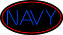 Blue Navy Handmade Art Neon Sign