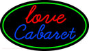Love Cabaret Handmade Art Neon Sign