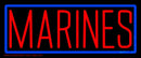 Marines Handmade Art Neon Sign