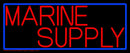 Marine Supply Handmade Art Neon Sign