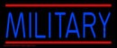 Military Handmade Art Neon Sign