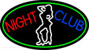 Red Night Club Girls Handmade Art Neon Sign