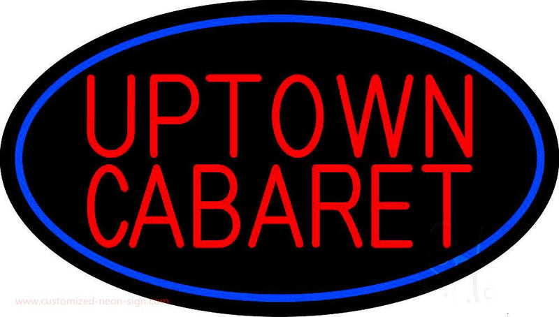 Uptown Cabaret Handmade Art Neon Sign
