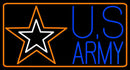 Us Army Handmade Art Neon Sign