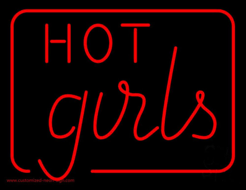 Hot Girls Handmade Art Neon Sign
