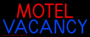 Motel Vacancy Handmade Art Neon Sign