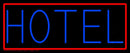 Simple Hotel Handmade Art Neon Sign