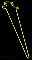 Sword Logo Handmade Art Neon Sign