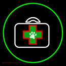 Veterinary Pet Care And Clinic Handmade Art Neon Sign