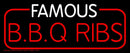 Famous BBQ Ribs Neon Sign