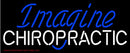 Imagine Chiropractic Handmade Art Neon Sign
