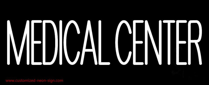 Medical Center Handmade Art Neon Sign
