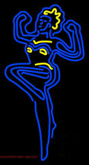 Girl Logo Strip Club Handmade Art Neon Sign