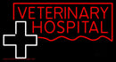 Veterinary Hospital With Plus Logo Handmade Art Neon Sign