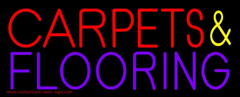 Carpets And Flooring Handmade Art Neon Sign
