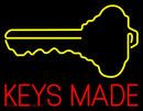 Keys Made With Key Logo Handmade Art Neon Sign