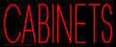 Red Cabinets 3 Handmade Art Neon Sign