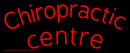 Chiropractic Center Handmade Art Neon Sign
