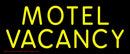 Motel Vacancy Handmade Art Neon Sign