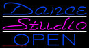 Dance Studio Open Handmade Art Neon Sign