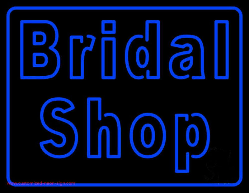 Double Stroke Bridal Shop Handmade Art Neon Sign