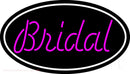 Oval Bridal Cursive Handmade Art Neon Sign