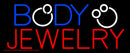 Body Jewelry Block Logo Handmade Art Neon Sign