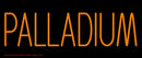 Orange Palladium Handmade Art Neon Sign