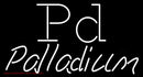 Palladium White Handmade Art Neon Sign