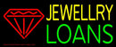 Red Diamond Jewelry Loans Handmade Art Neon Sign