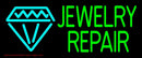Green Jewelry Repair Block Handmade Art Neon Sign