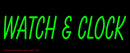 Watch And Clock Handmade Art Neon Sign