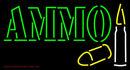 Green Ammo Handmade Art Neon Sign