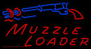Muzzle Loader Handmade Art Neon Sign