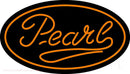 Pearl Oval Handmade Art Neon Sign